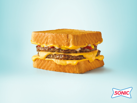 The SONIC Grilled Cheese Double Burger (Photo: Business Wire)