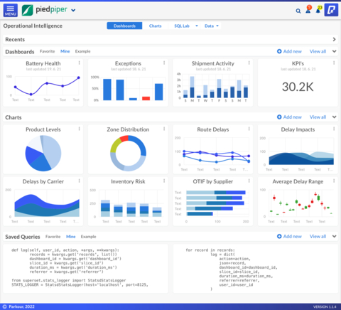 ParkourSC Workbench view (Graphic: Business Wire)