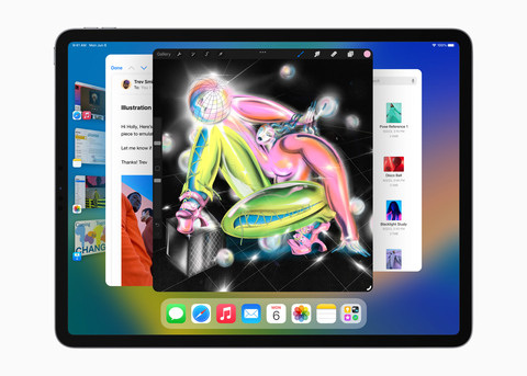 iPadOS 16 introduces a new multitasking experience, new ways to collaborate with others, and new features for pro users that take advantage of the power of the M1 chip. (Photo: Business Wire)