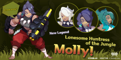 5minlab’s SMASH LEGENDS unveiled a new legend Molly in its new update. (Graphic: Business Wire)
