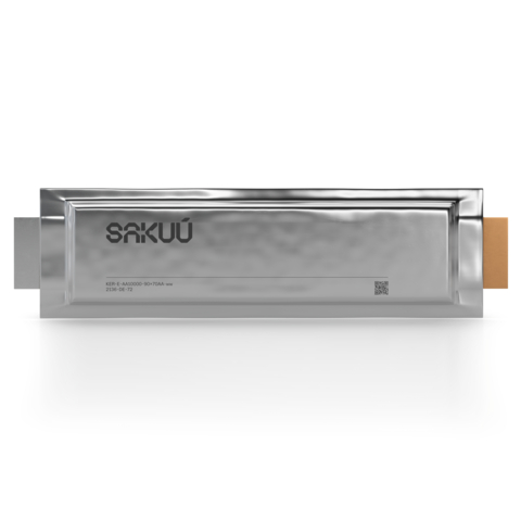 Sakuu's non-printed lithium metal anode battery that has achieved a benchmark-setting 800Wh/l energy density, and now high C rates, will go to market in 4Q2022. (Photo: Business Wire)
