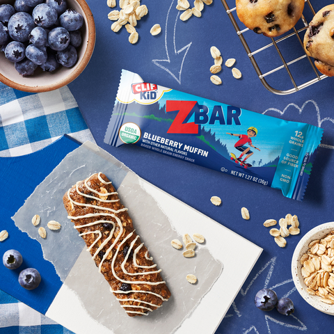 original CLIF Kid Zbar® Introduces New Blueberry Muffin Flavor (Photo: Business Wire)