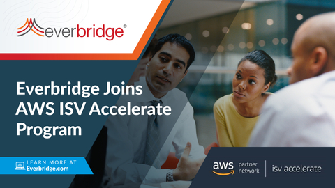 Everbridge Joins AWS ISV Accelerate Program (Graphic: Business Wire)