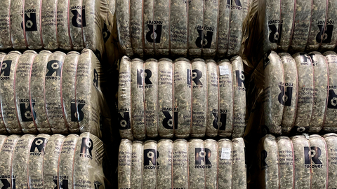 Recover™ fiber bales (Photo: Business Wire)