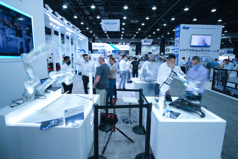 original Audience on the Flexiv boot at Automate 2022 (Photo: Business Wire)