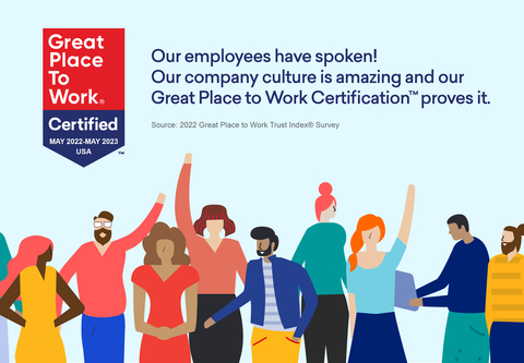 Daversa Partners is Great Place to Work Certified. (Graphic: Business Wire)