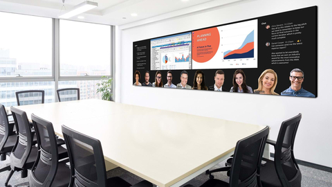 Planar announces launch of Planar UC Complete, all-in-one seamless, wide-view fine pitch LED video walls for next-level collaboration at InfoComm 2022. (Photo: Business Wire)