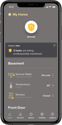 Today, Notion announced Notion PRO, a DIY security solution that requires no professional installation. (Photo: Business Wire)
