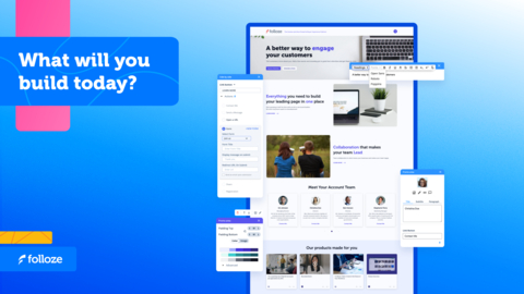 Folloze today launched its Buyer Experience Platform 3.0. The next-gen platform democratizes marketing and gives every marketer the power to build end-to-end buyer journeys — with no coding experience required. (Graphic: Business Wire)