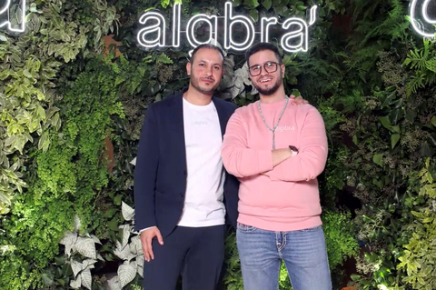 Algbra Co-Founders Zeiad Idris and Fizel Nejabat (Photo: Business Wire)