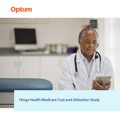Hinge Health Medicare Cost and Utilization Study (Photo: Business Wire)