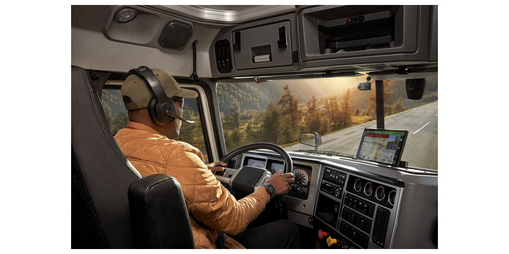 Purpose-built for professional truck audio to of and continuous hours Garmin\'s up Wire Business | Headsets dēzl high-quality 50 new offer drivers, talk time