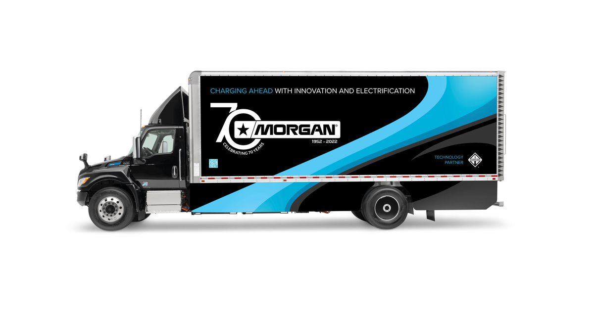 Morgan Truck Body & EAVX Underscore Commitment to a Zero-Emission Future At  CARB & CALSTART Zero-Emission Truck Showcase