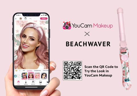 Perfect Corp. Partners with Beachwaver to Bring the Summer Boho Floral Collection to Augmented Reality through Interactive Virtual Try-On (Photo: Business Wire)