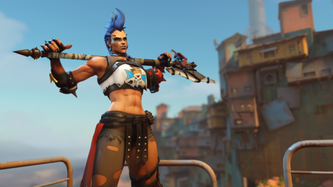 Overwatch 2 Junker Queen Screenshot (Graphic: Business Wire)