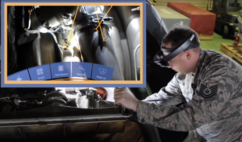 Manifest augmented reality (AR)-enabled work instruction platform from Taqtile - demonstrated at the Eurosatory show this week - reduces maintenance errors and supports military digitization efforts. (Photo: Business Wire)