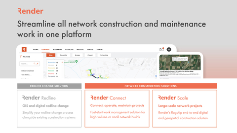 Render Network Construction Platform (Graphic: Business Wire)