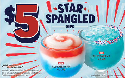 Applebee’s® Salutes Summer with Star-Spangled Sips (Graphic: Business Wire)