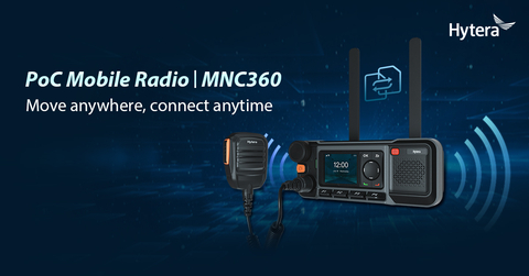 Hytera New PoC Mobile Radio MNC360 The Right Choice for In-vehicle Communication (Graphic: Business Wire)