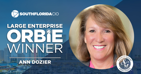 Ann Dozier, Senior Vice President & Chief Information Officer of Southern Glazer’s Wine & Spirits wins 2022 Large Enterprise CIO of the Year® ORBIE® Award. (Photo: Business Wire)