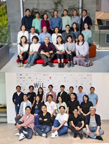 WiL's US team (top) and Japan team (bottom) (Photo: Business Wire)