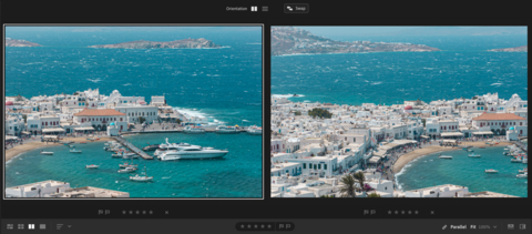 Compare View - Lightroom (Graphic: Business Wire)