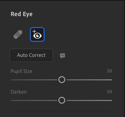 Red Eye Removal - Lightroom (Graphic: Business Wire)