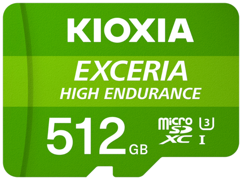 キオクシア：ドライブレコーダー用高耐久microSDメモリカードの512GB製品 （画像：ビジネスワイヤ）