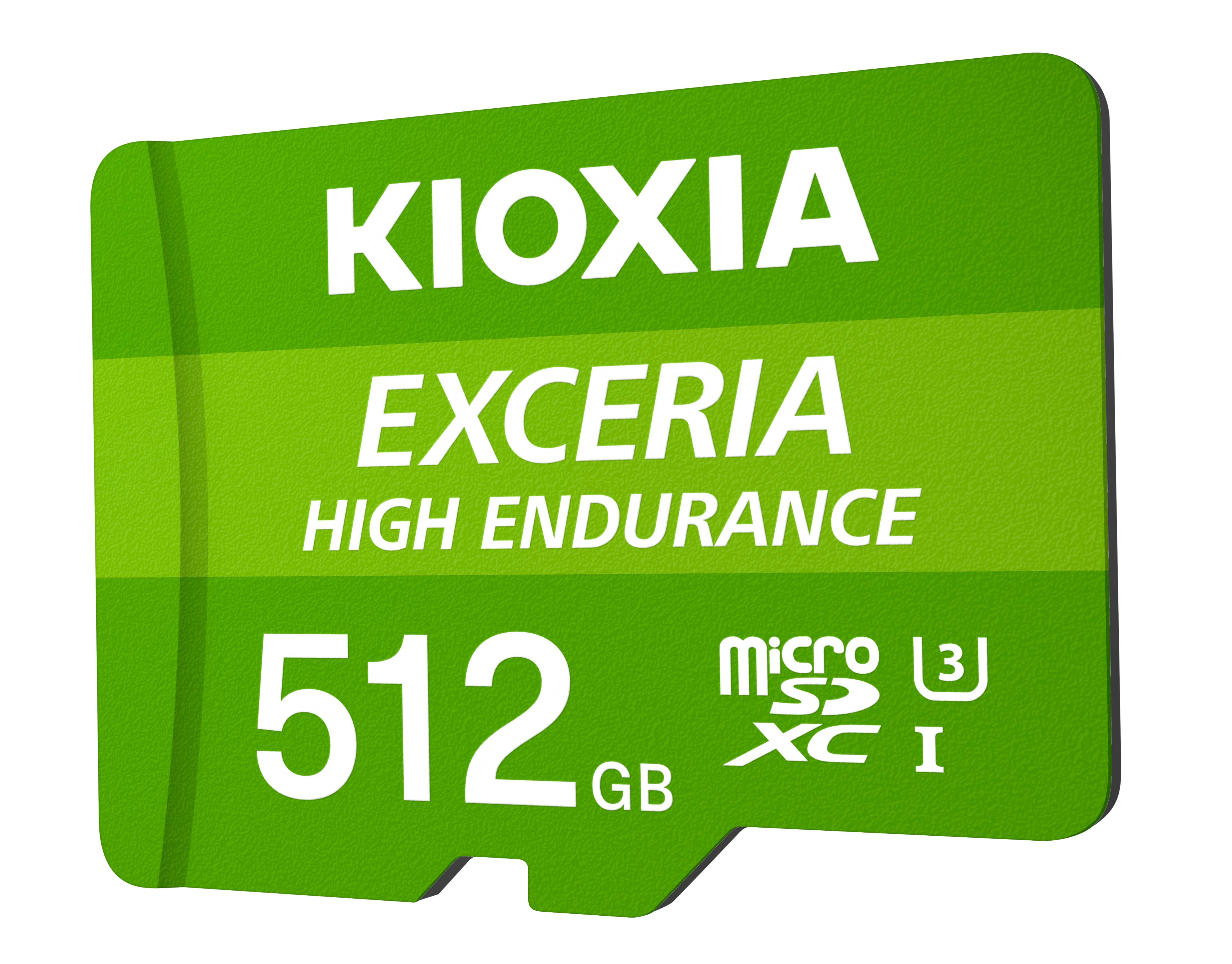 KIOXIA Debuts High Capacity 512GB microSD Memory Cards for 