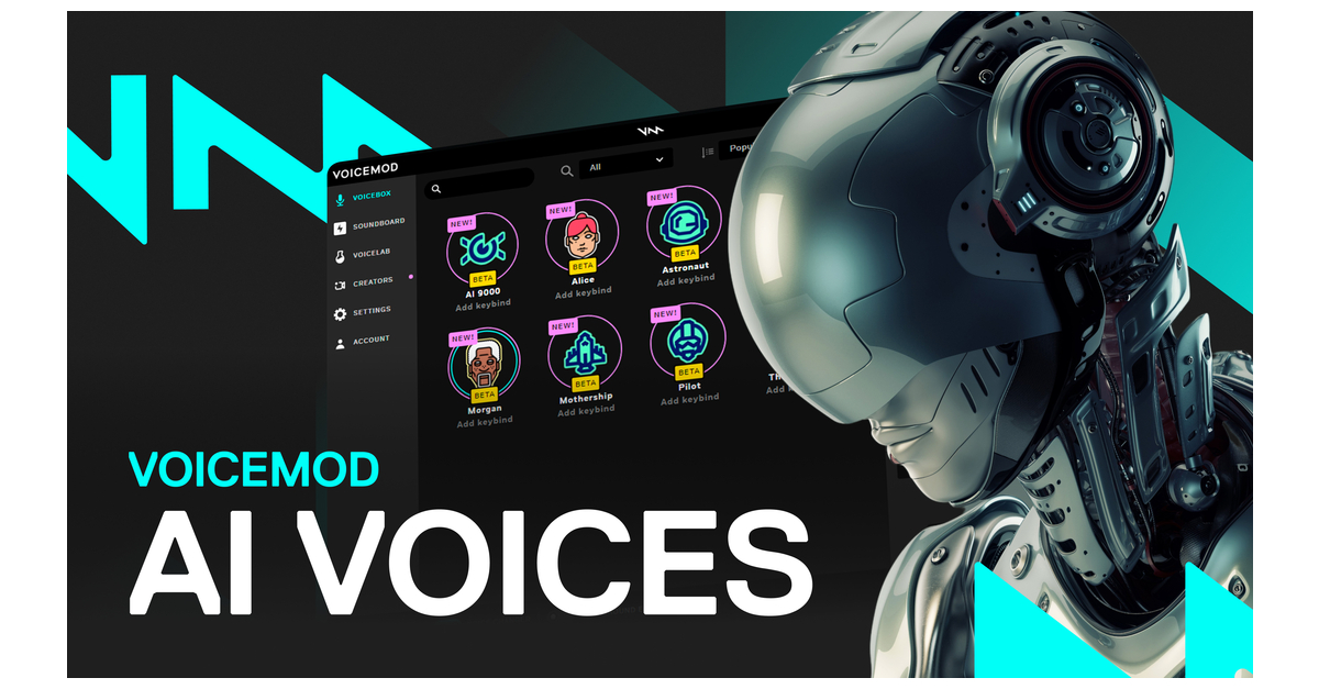 Voicemod lance et destine à tous la première conversion vocale en temps  réel alimentée par l'intelligence artificielle