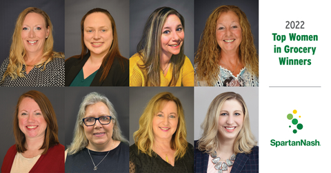 Eight SpartanNash Associates Named ‘Top Women in Grocery’ (Photo: Business Wire)