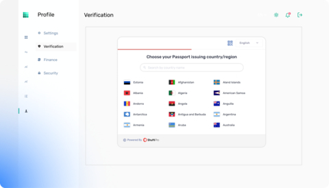 thumbnail B2Core verification via Shufti Pro within seconds (Graphic: Business Wire)