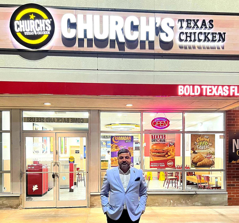 Church’s Texas Chicken™  Franchisee Mian Nadeem (Photo: Business Wire)
