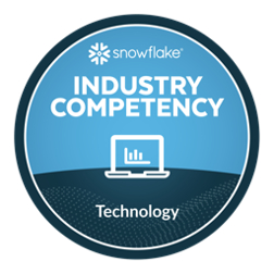 Snowflake Competency Award Badge (Graphic: Business Wire)