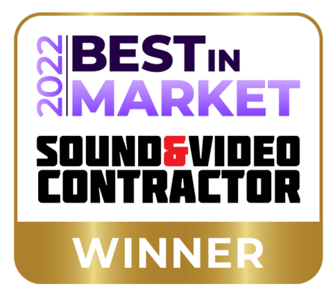 The prestigious Best in Market Awards were announced at InfoComm 2022, North America's largest AV industry trade show. (Graphic: Business Wire)