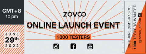 original ZOVOO 2022 Global Online Launch will be held soon (Graphic: Business Wire)