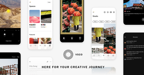 original VSCO Releases New App Features To Inspire & Connect Creators As Part of Business Relaunch (Graphic: Business Wire)