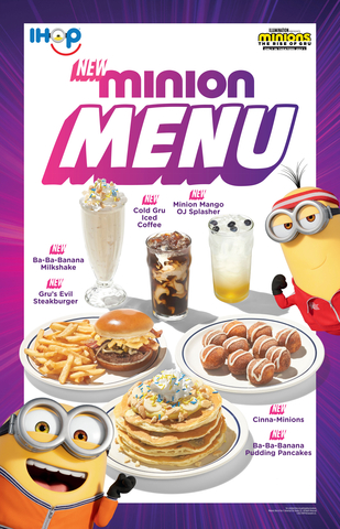 IHOP Launches New Minions Menu (Graphic: Business Wire)