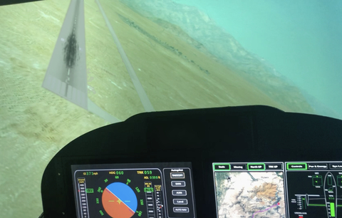 original Advanced flight control laws developed in simulation (Photo: Business Wire)