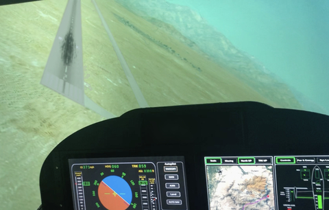 Advanced flight control laws developed in simulation (Photo: Business Wire)