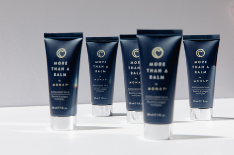 MONAT Global is supporting vulnerable populations by donating 100% of net proceeds from its new product More than a Balm by MONAT™. (Photo: Business Wire)