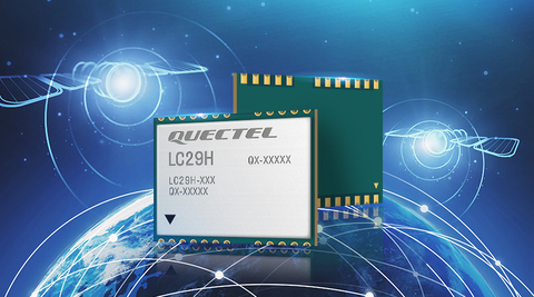 original Quectel LC29H, a dual-band multi-constellation GNSS module, is available in multiple variants and optionally integrates RTK and DR (Graphic: Business Wire)