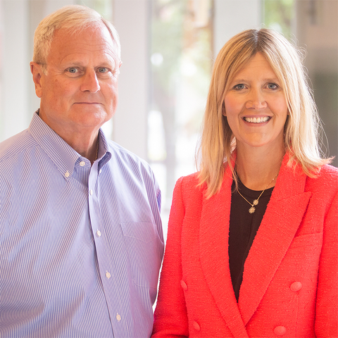 FASI CEO John Walter (l) with Cofounder and Executive Chair Dr. Christine Olsen (Photo: Business Wire)