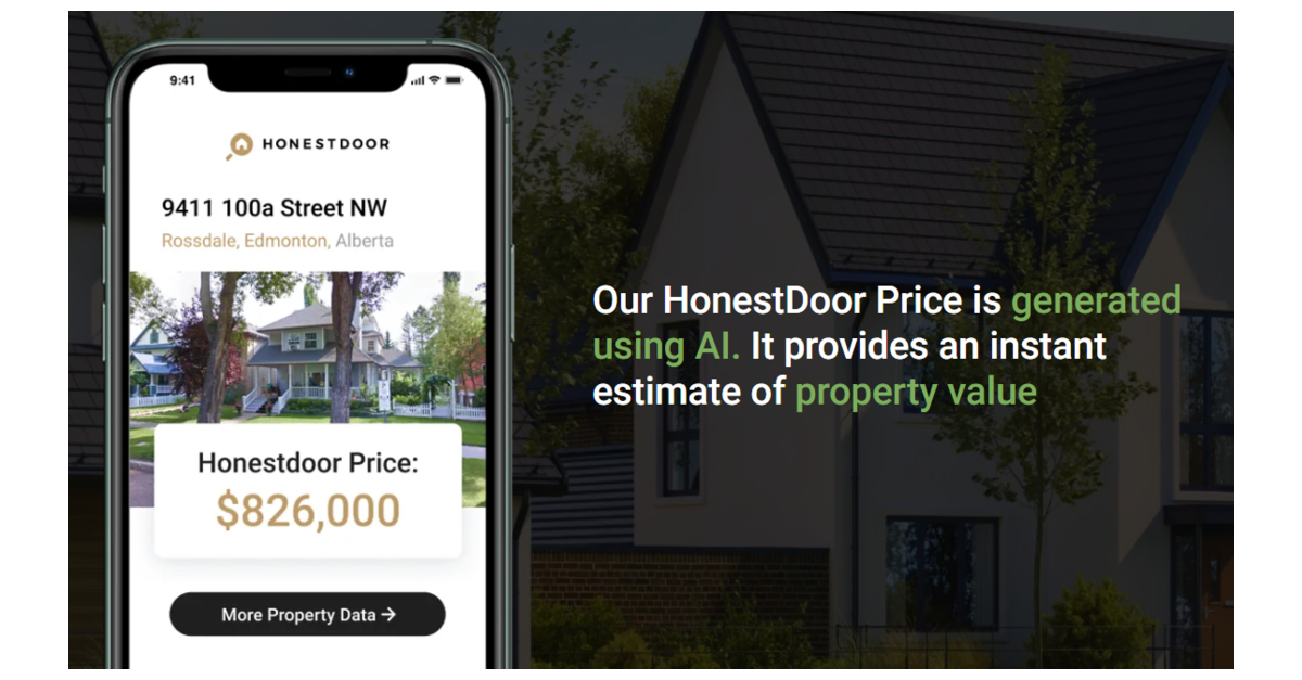 HonestDoor Launches Free Home Valuations for Residential Properties Across Canada