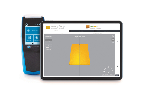 PPG has announced the introduction of PPG VISUALIZID™ advanced 3D visualization software and the PPG DIGIMATCH™ digital color camera for easier and faster color matching in body shops. (Photo: Business Wire)