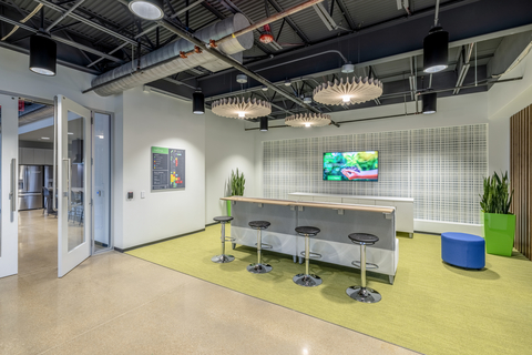 Schneider Electric Dallas Office - Verified Healthy Building Mark for Indoor Air (Photo: Business Wire)