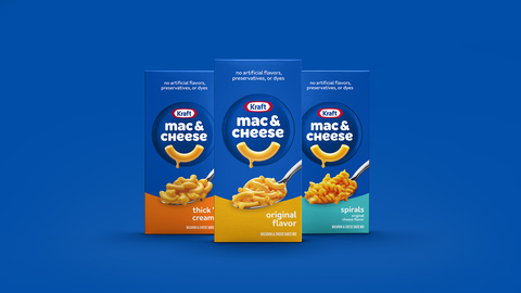 KRAFT MACARONI AND CHEESE IS CHANGING ITS NAME AND ICONIC BLUE BOX INTRODUCING... KRAFT MAC & CHEESE (Photo: Business Wire)