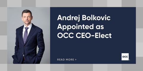 Andrej Bolkovic appointed as OCC CEO-Elect (Photo: Business Wire)
