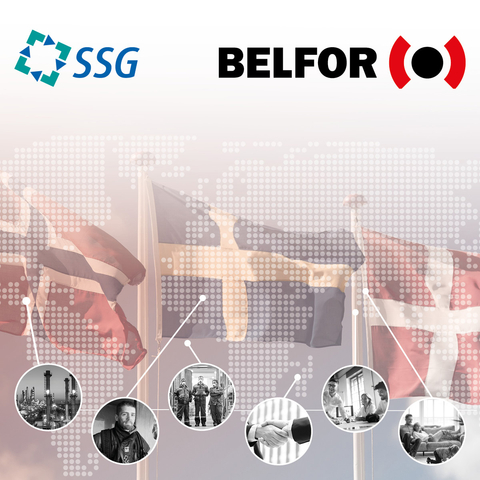 BELFOR, the Global Market Leader in Damage Restoration, Expands its Geographical Coverage With SSG Group, Scandinavia (Graphic: Business Wire)