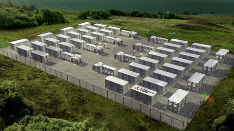 Mitsubishi Power and ION Renewables plan to bring secure, sustainable electricity system energy storage including fast frequency and capacity response to Ireland's National Grid with Mitsubishi Power's Emerald storage solutions. The four battery energy storage projects will enable additional renewable energy and support three major energy initiative programs for Ireland and the European Union. (Rendering Credit: Mitsubishi Power)